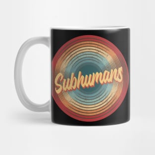 Subhumans Vintage Circle Mug